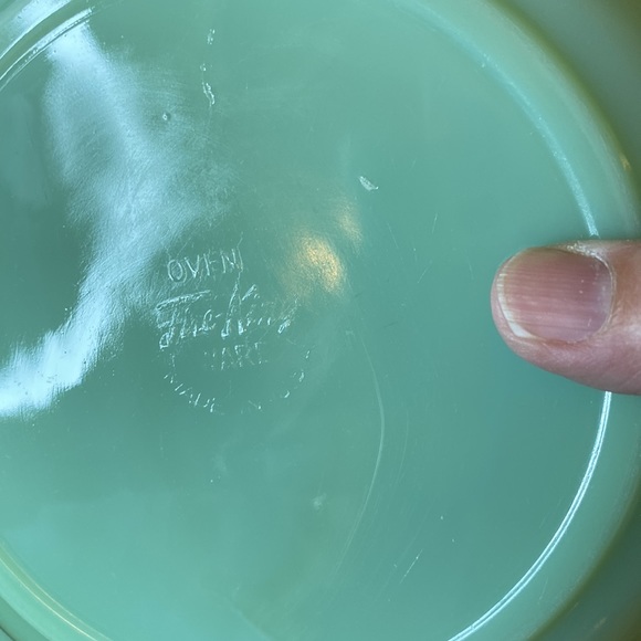 Fire King Jadeite Jane Ray Soup Bowl (7 5/8") - Picture 5 of 5